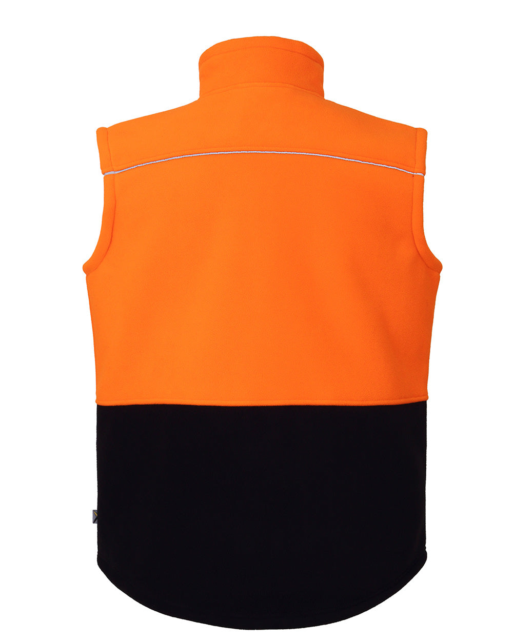 Maguire Vest in Fluoro Orange & Navy | 46889