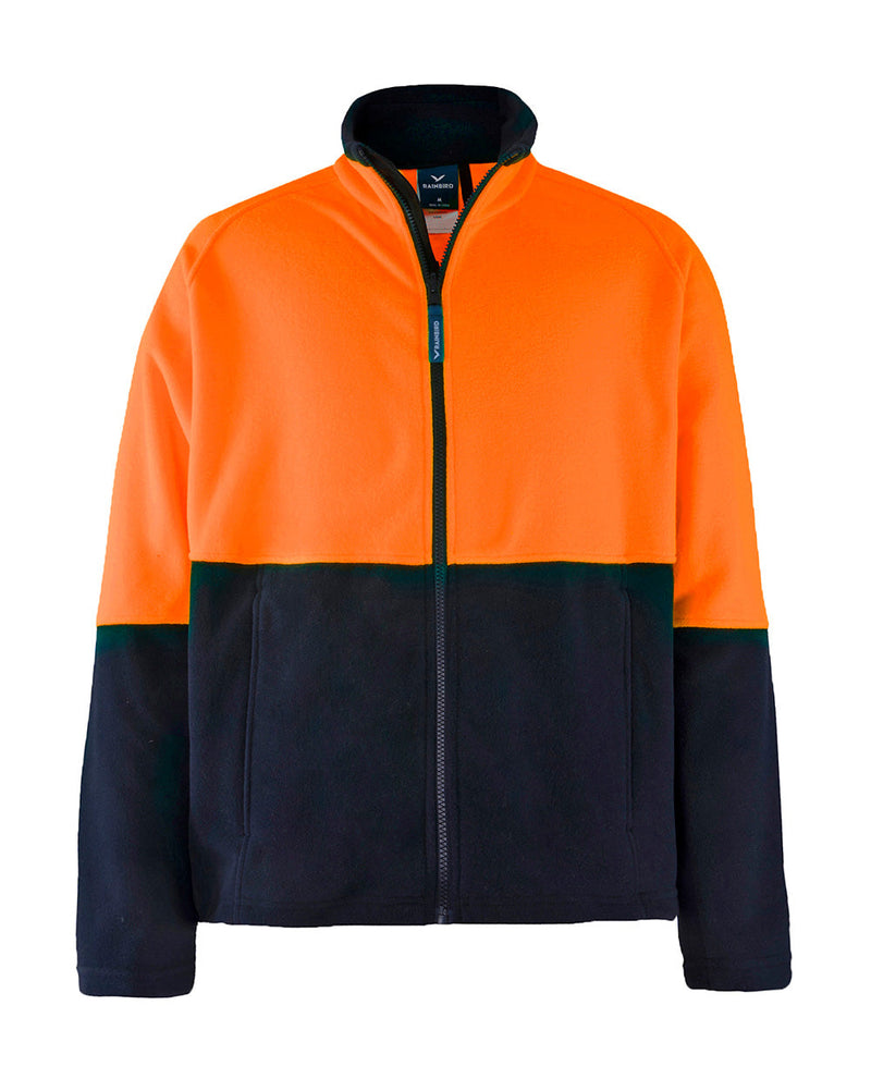 Nangu Jacket in Fluoro Orange & Navy | 28385