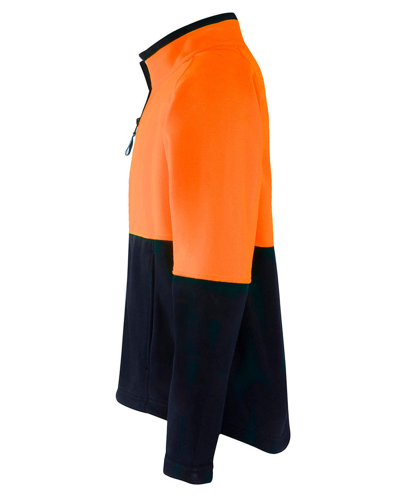 Nangu Jacket in Fluoro Orange & Navy | 28385