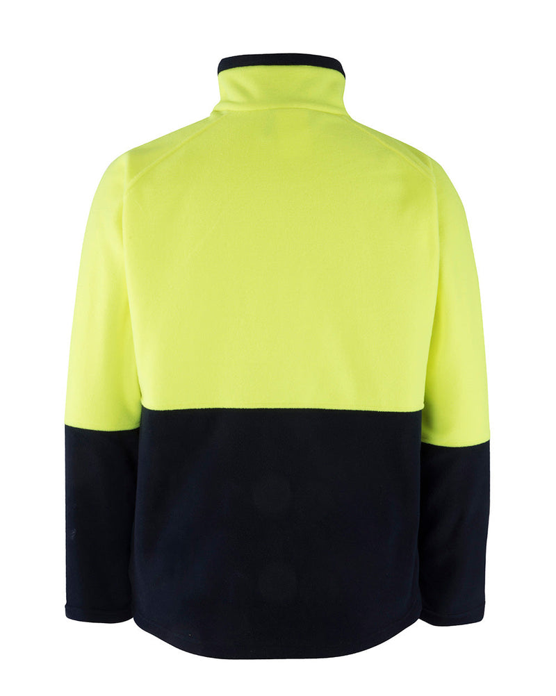Nangu Jacket in Fluoro Yellow & Navy | 28386