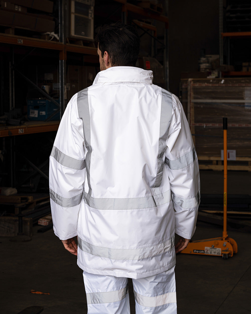Night Vis H Jacket in White | 47785