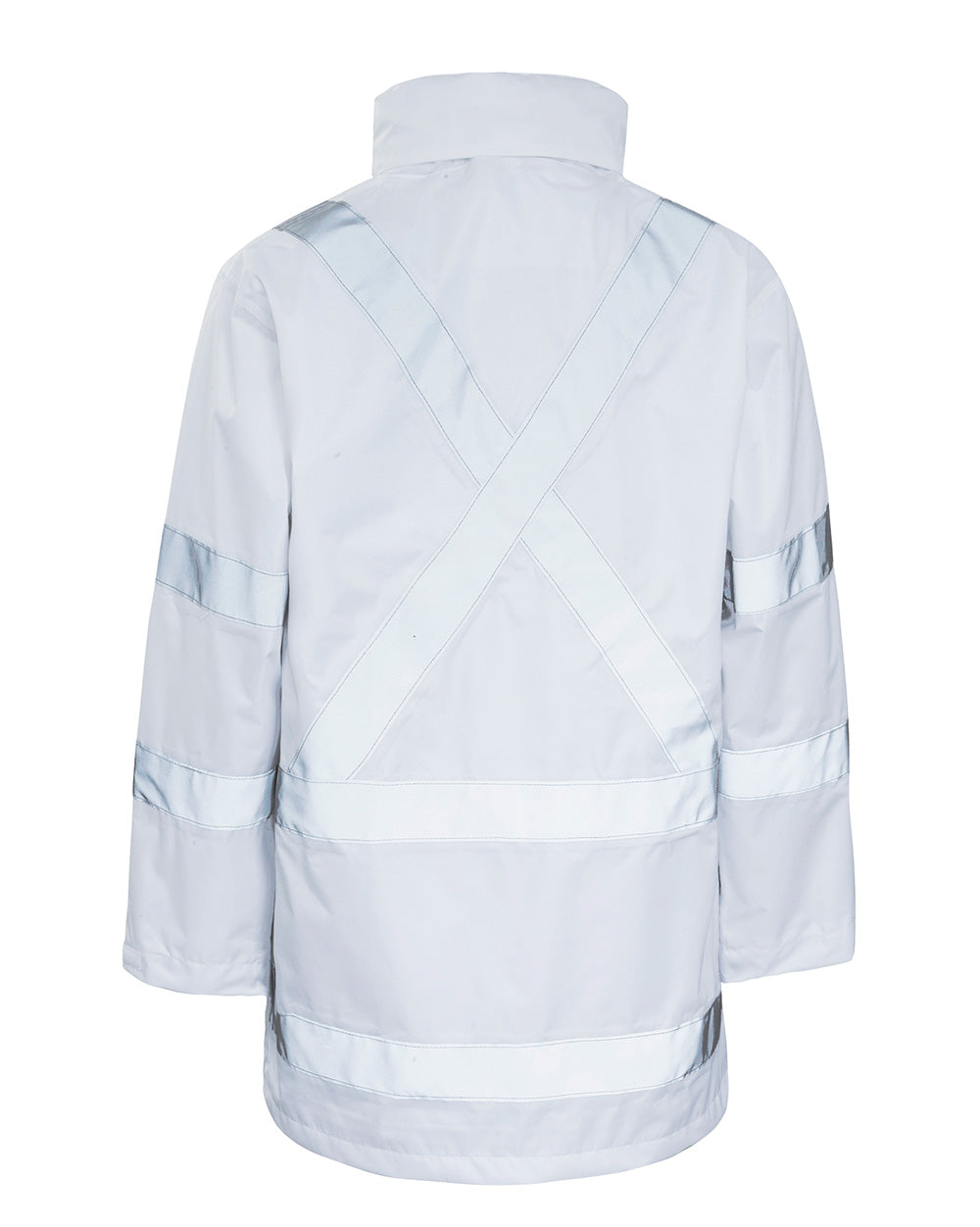 Night Vis X Back Jacket in White | 47505