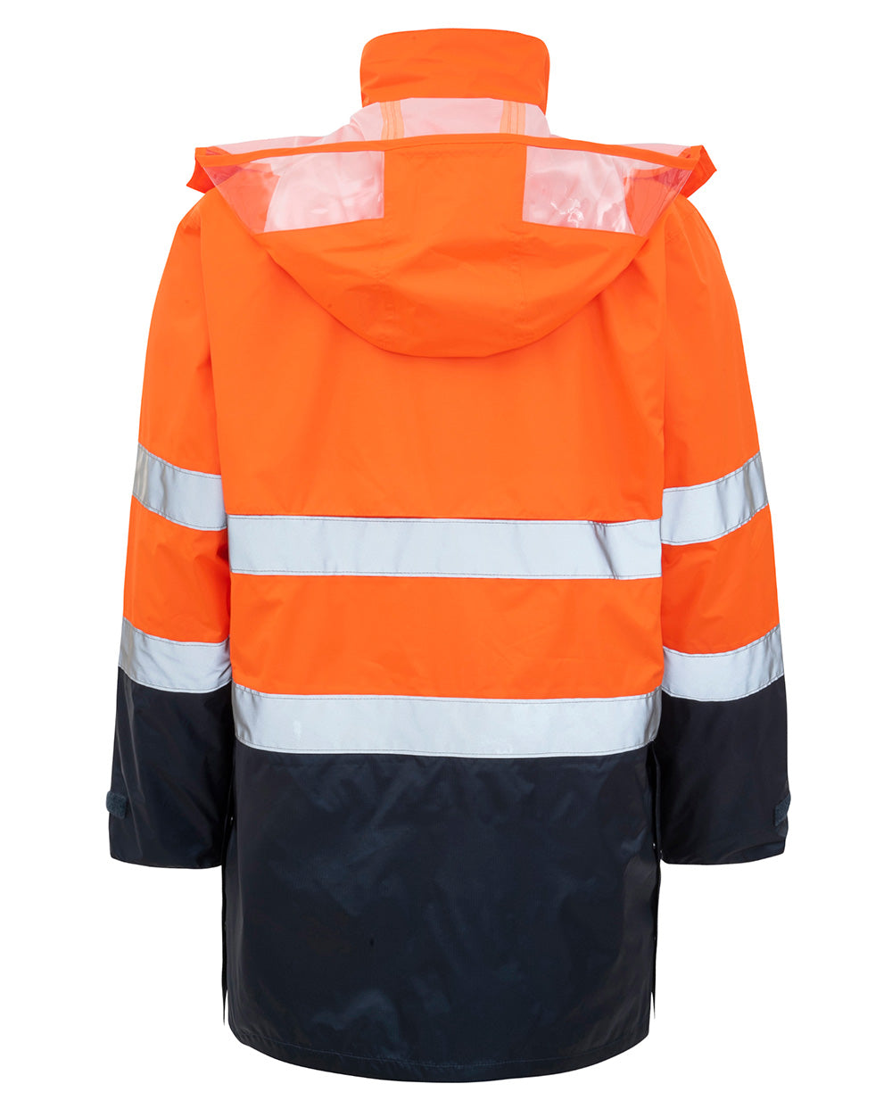 Northern Jacket in Fluoro Orange & Navy | 47112