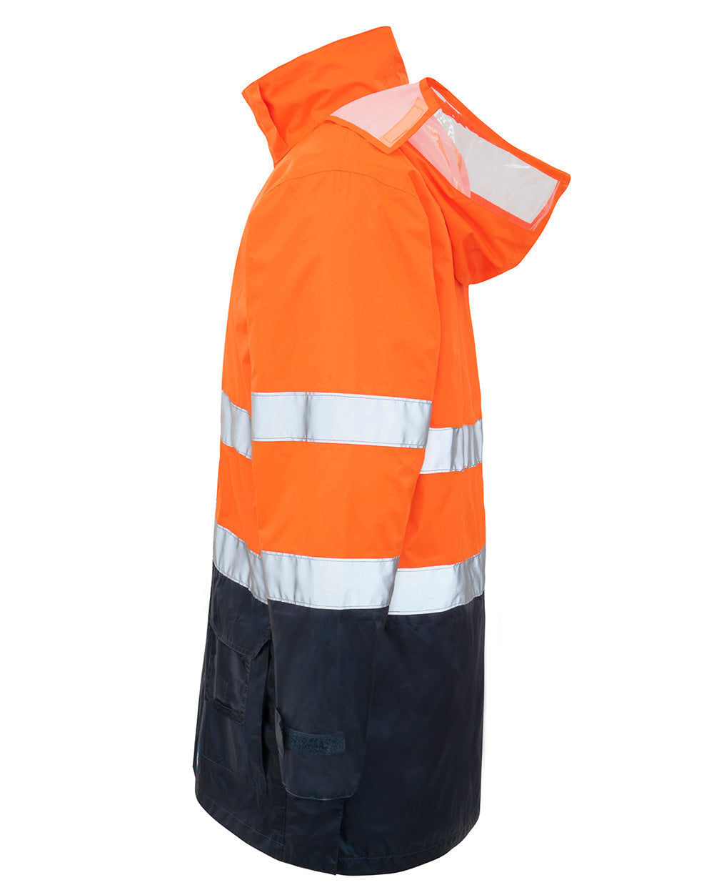 Northern Jacket in Fluoro Orange & Navy | 47112