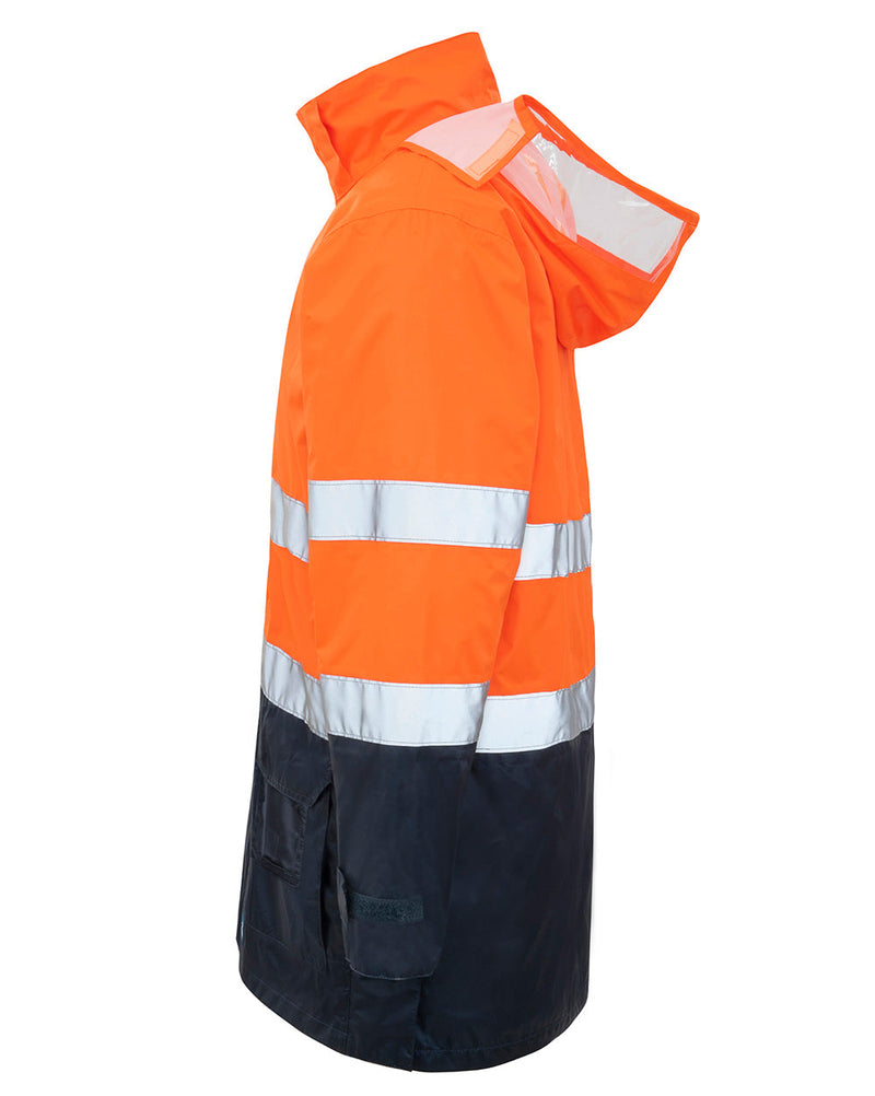 Northern Jacket in Fluoro Orange & Navy | 47112