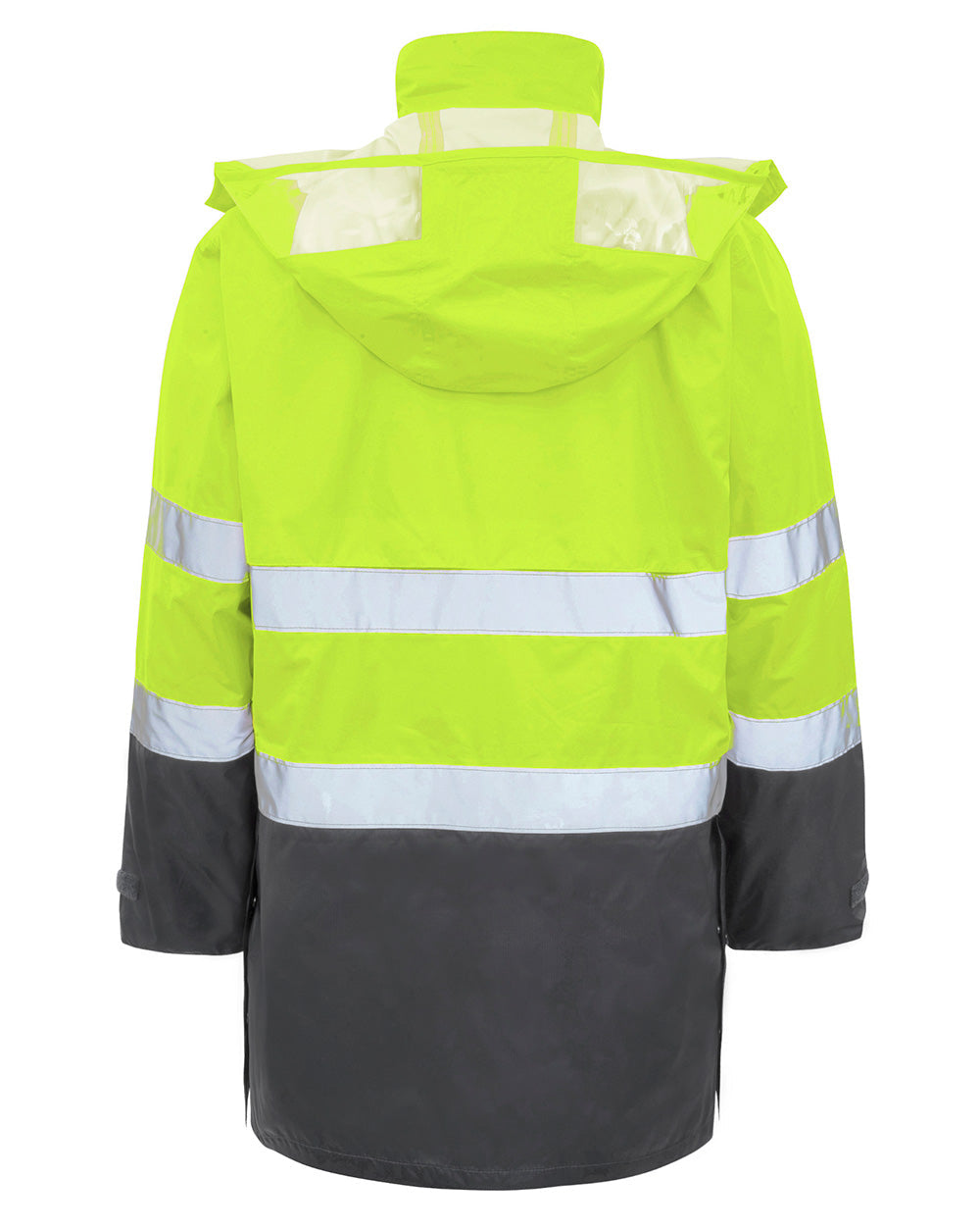 Northern Jacket in Fluoro Yellow & Charcoal | 47110