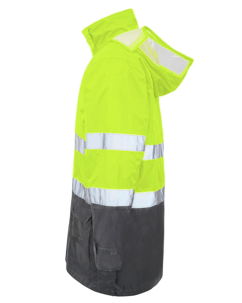 Northern Jacket in Fluoro Yellow & Charcoal | 47110