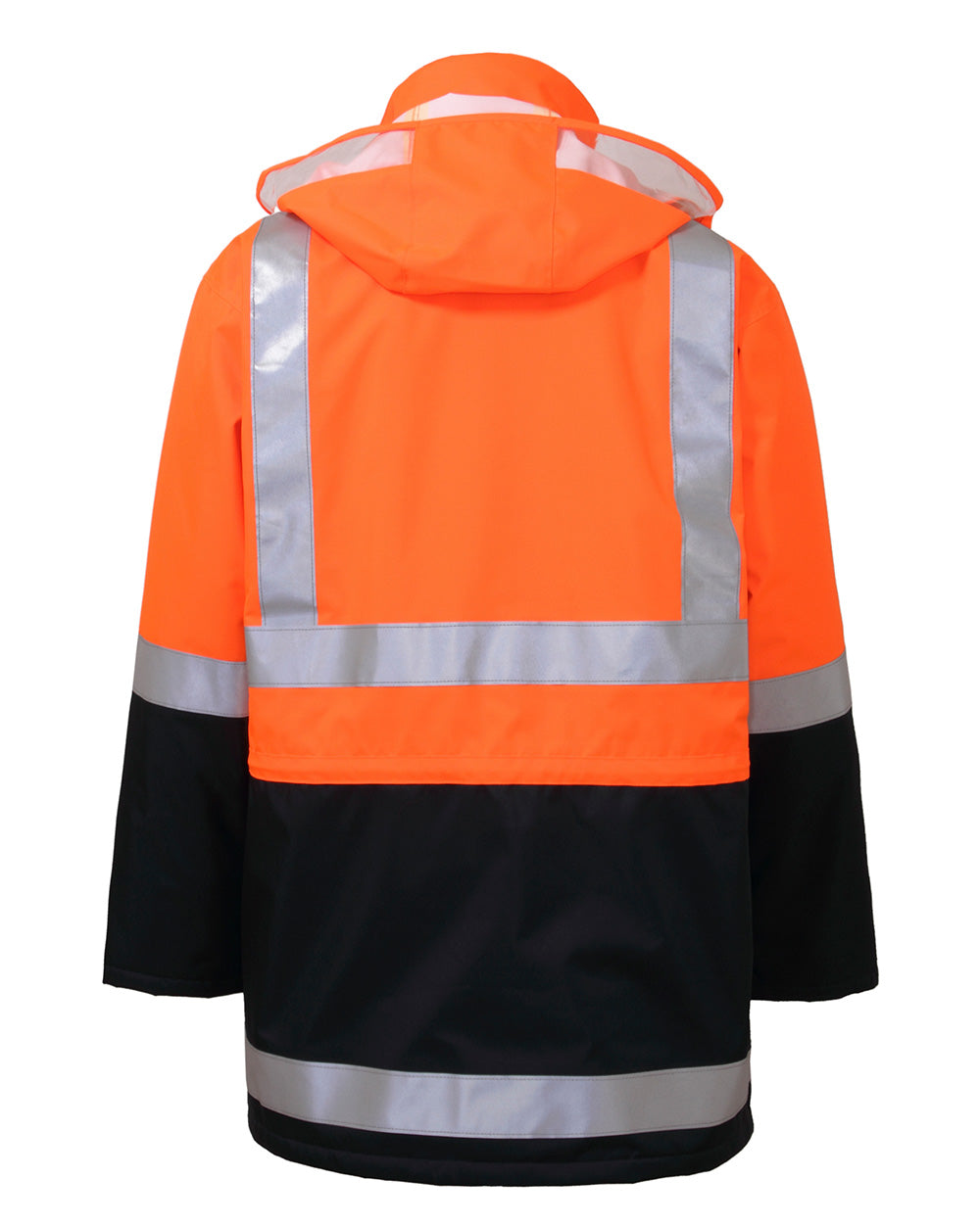 Sentinel Jacket in Fluoro Orange & Navy | 46364