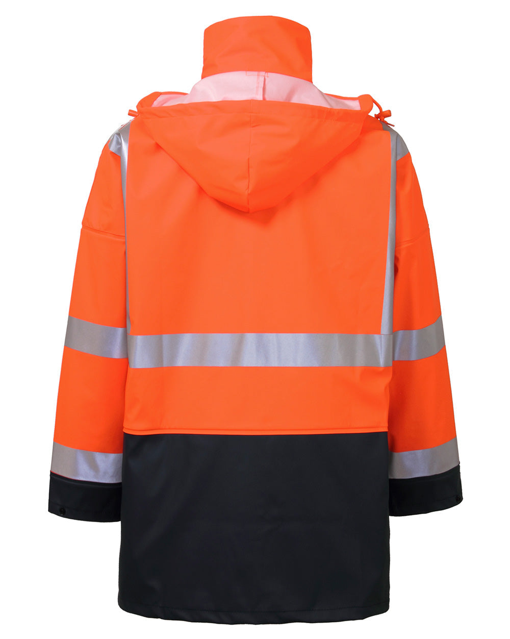 Shelter Jacket in Fluoro Orange & Navy | 4867