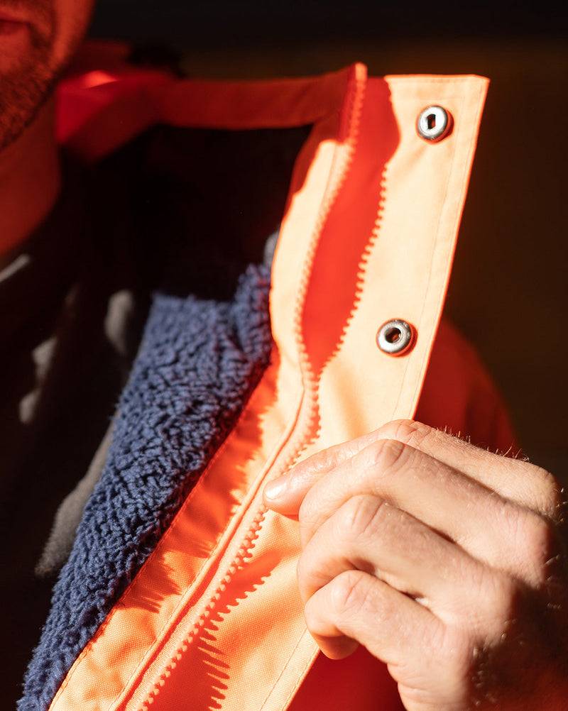 Southern Parka in Fluoro Orange & Navy | 47653