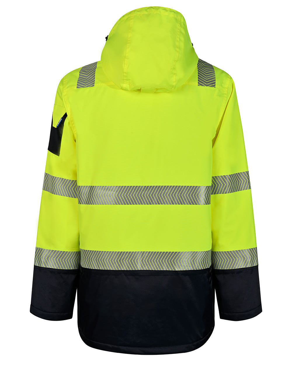 Southern Parka in Fluoro Yellow & Navy | 47654