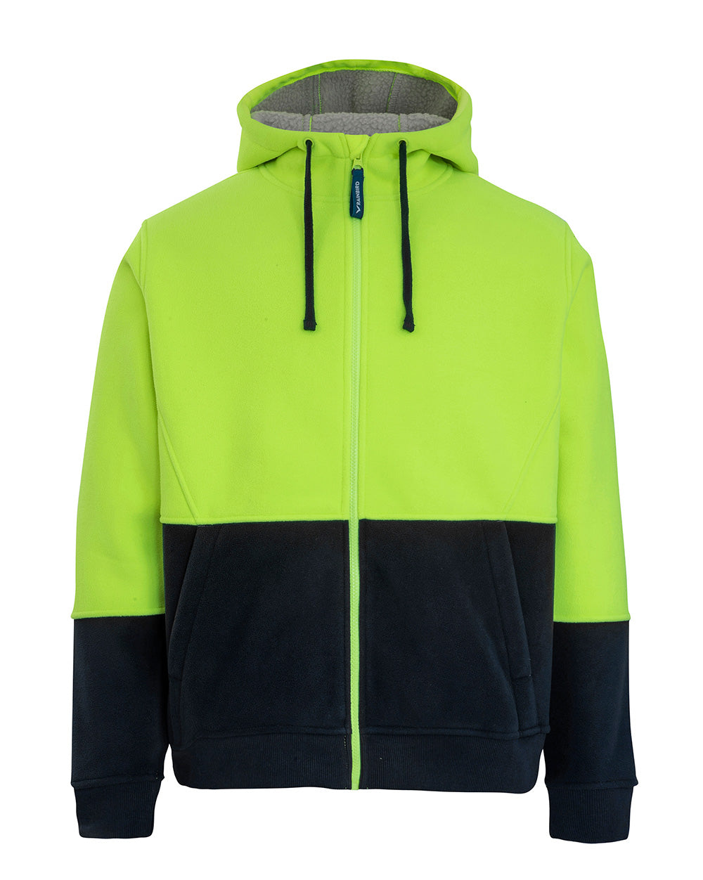 Taylor Hoodie in Fluoro Yellow & Navy | 47590