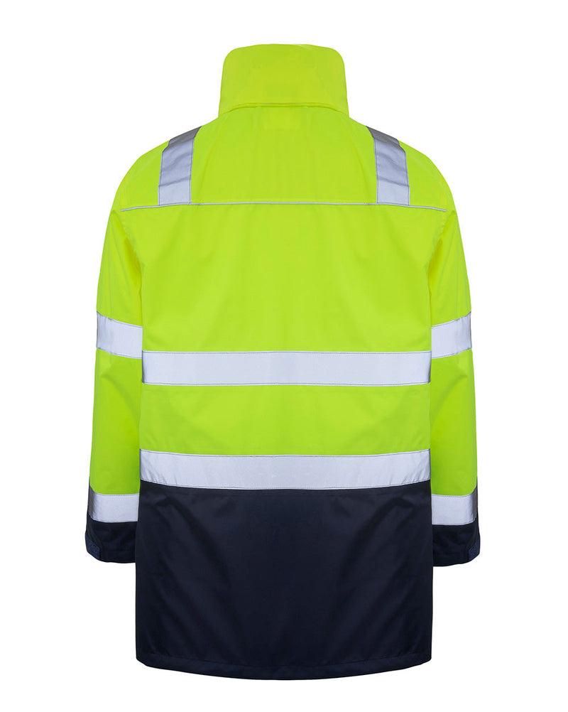 Ultimate Jacket in Fluoro Yellow & Navy | 30102