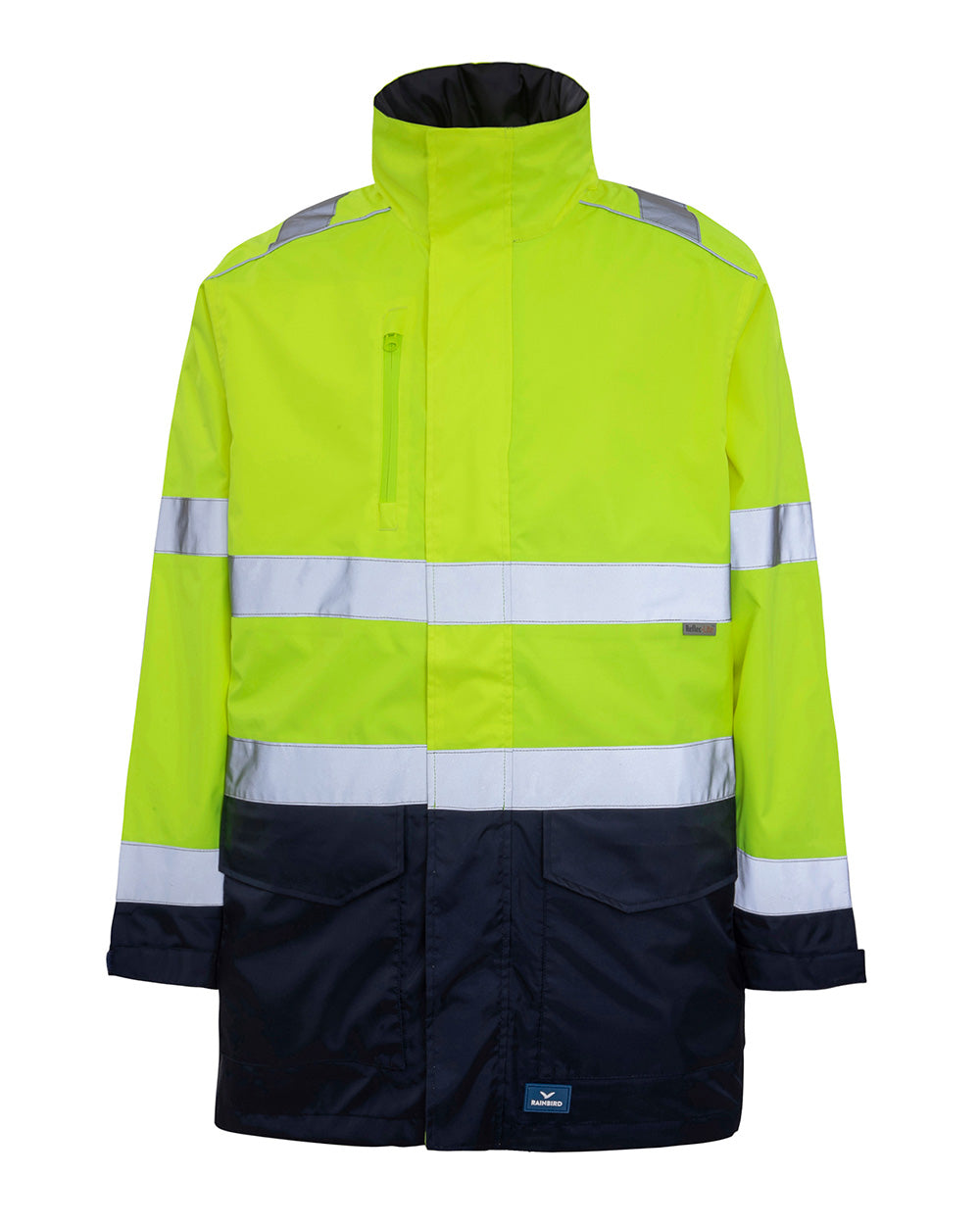 Ultimate Jacket in Fluoro Yellow & Navy | 30102