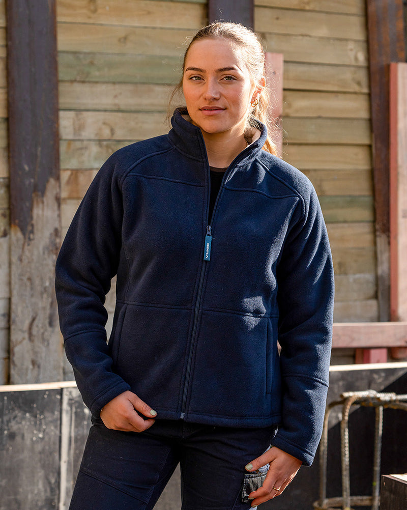 Pilot Jacket with Tape in Fluoro Orange & Navy | 47113