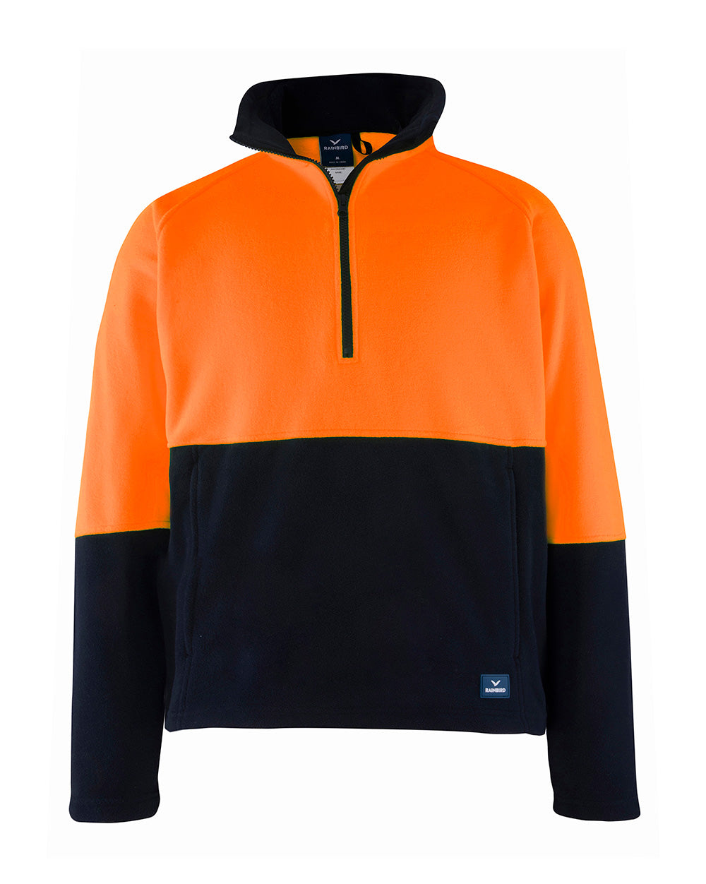 Woruga Pullover in Fluoro Orange & Navy | 28401