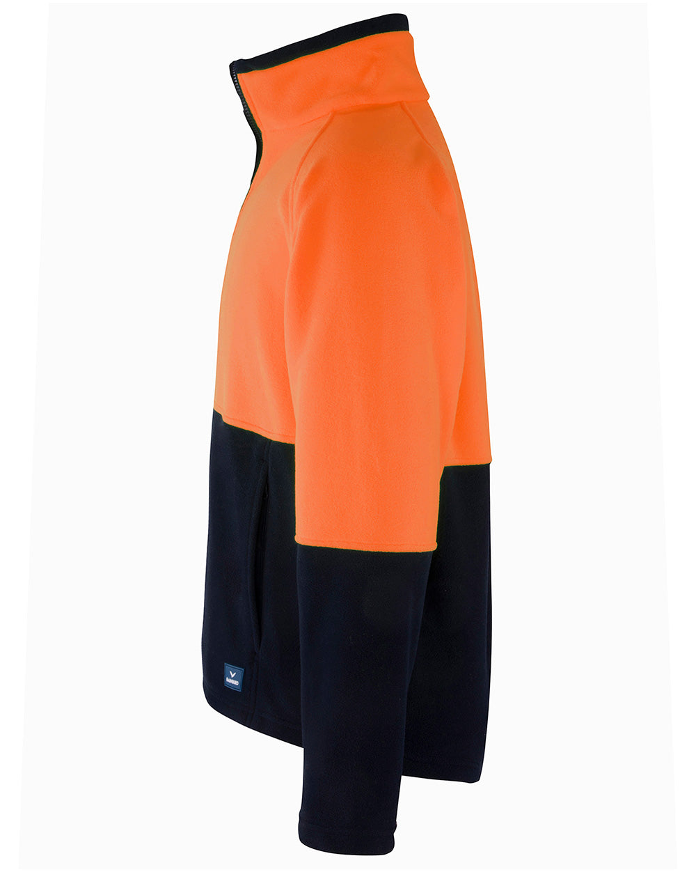 Woruga Pullover in Fluoro Orange & Navy | 28401