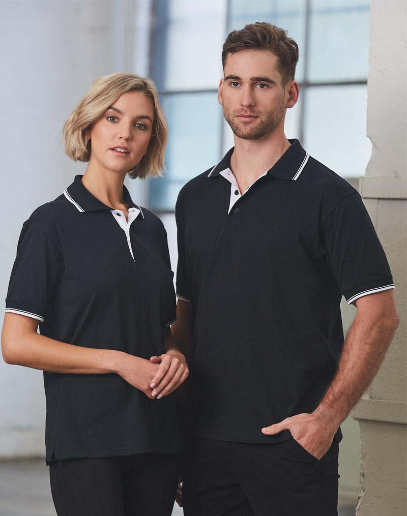 unisex cotton jersey polo | PS05