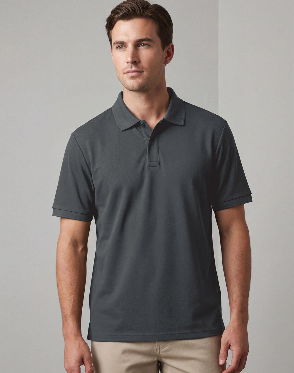 Men's Classic Cotton/Poly Pique S/S Polo | PS15