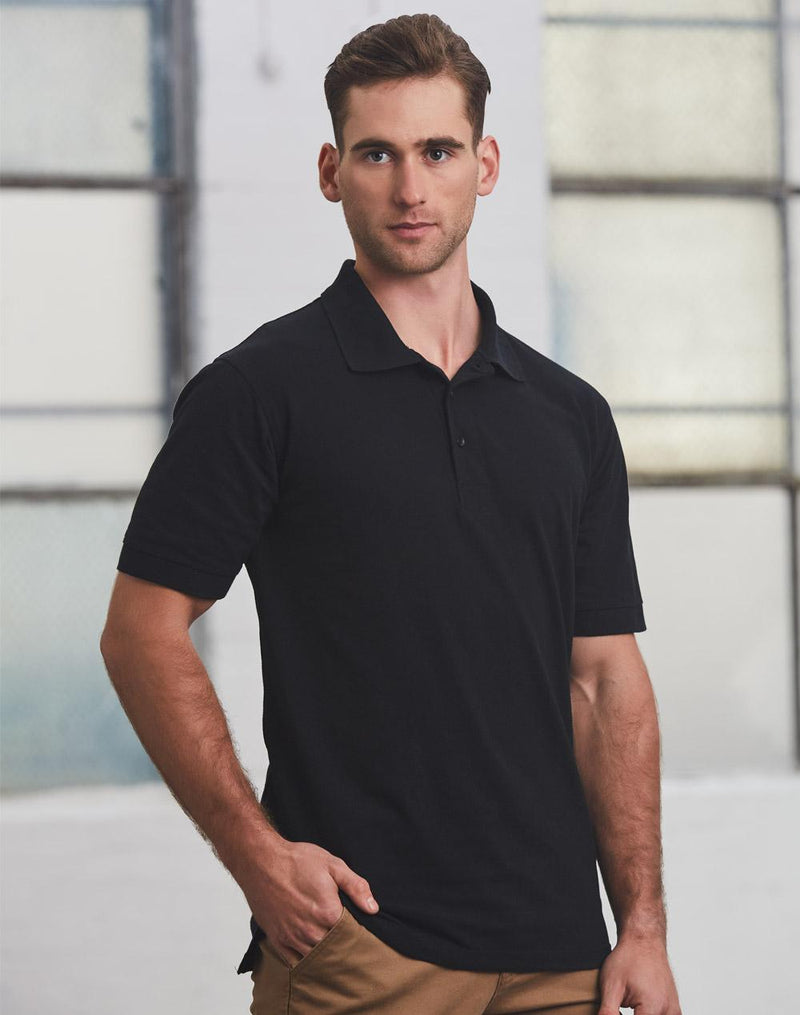 mens S/S pique polo | PS39