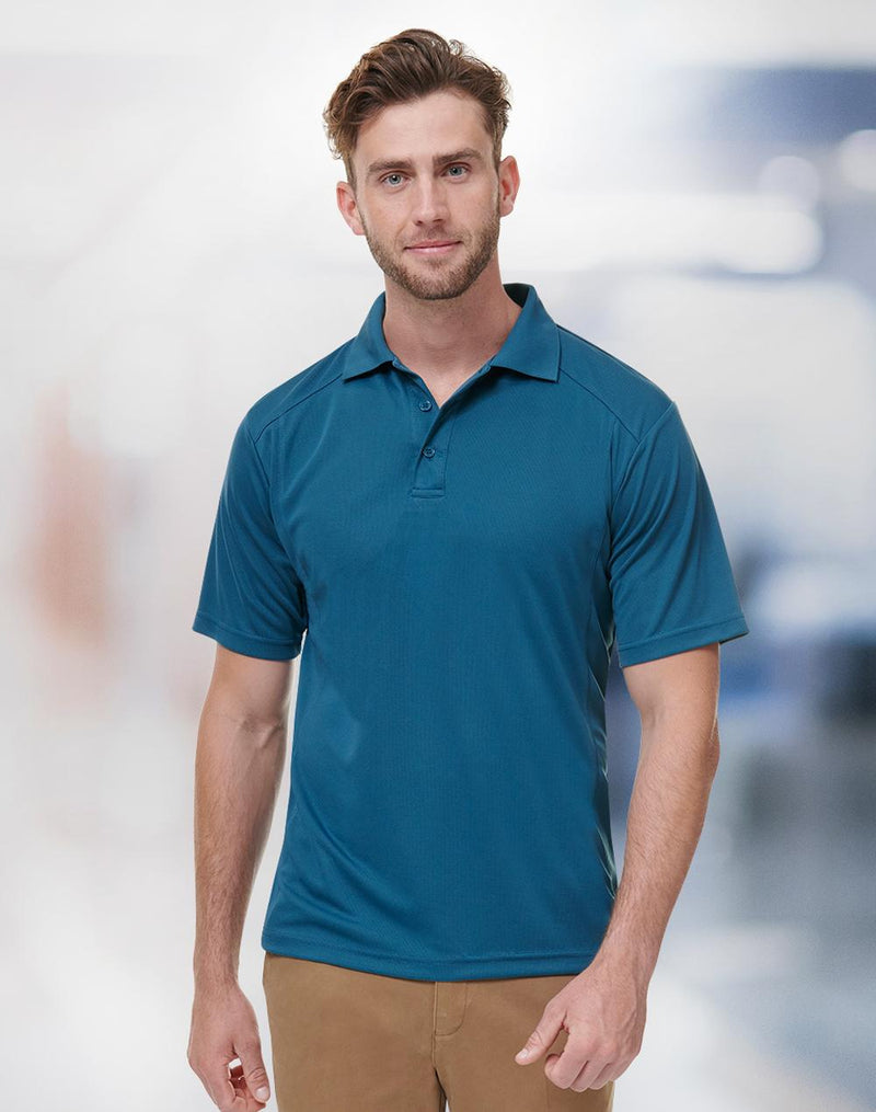 mens bamboo charcoal S/S Polo | PS59