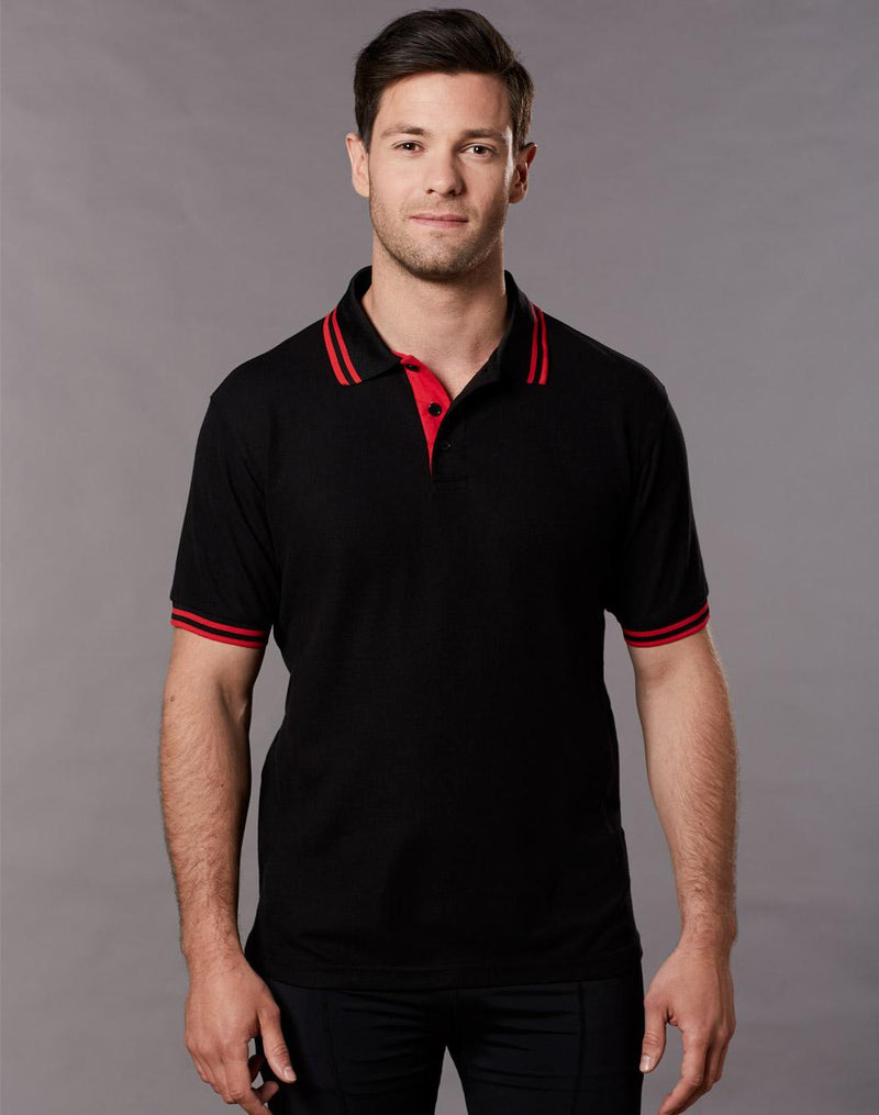 Men's Truedry Contrast S/S Polo | PS65