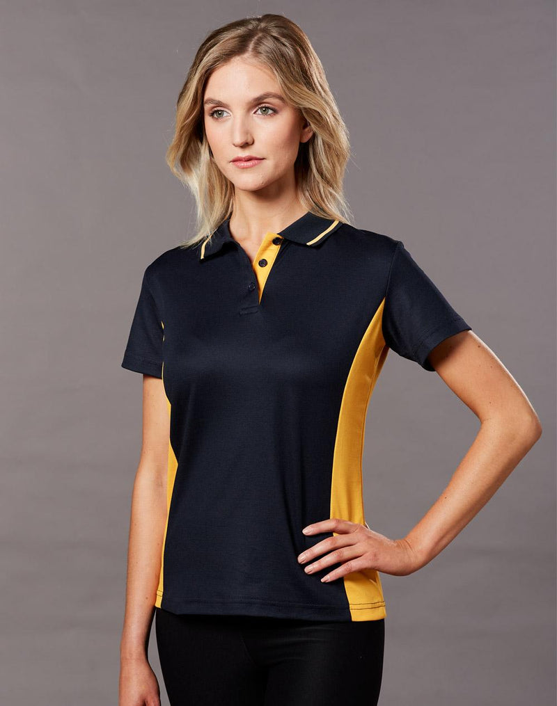 Ladies' TrueDry Contrast S/S Polo | PS74