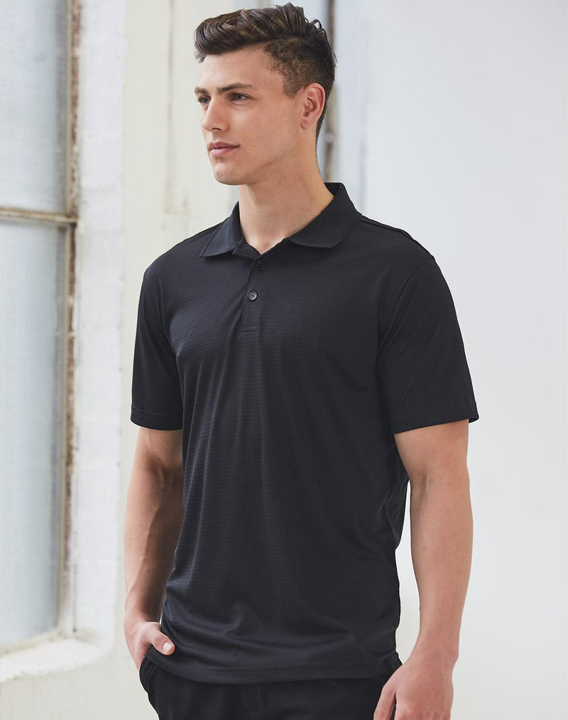 Men's Cooldry Textured Polo | PS75
