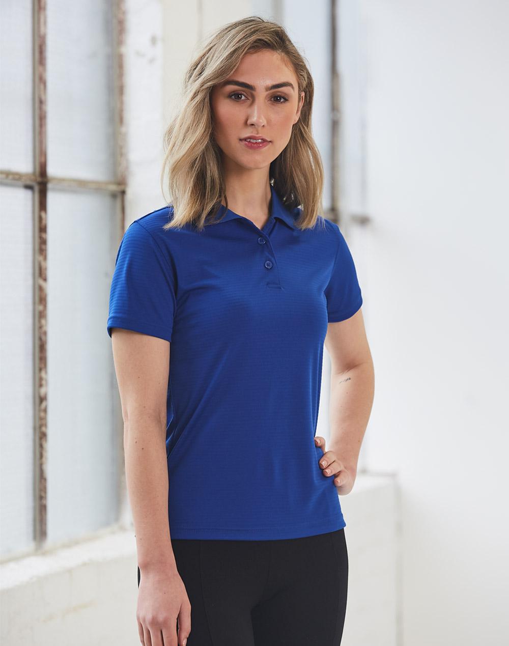 Ladies' Cooldry Textured Polo | PS76