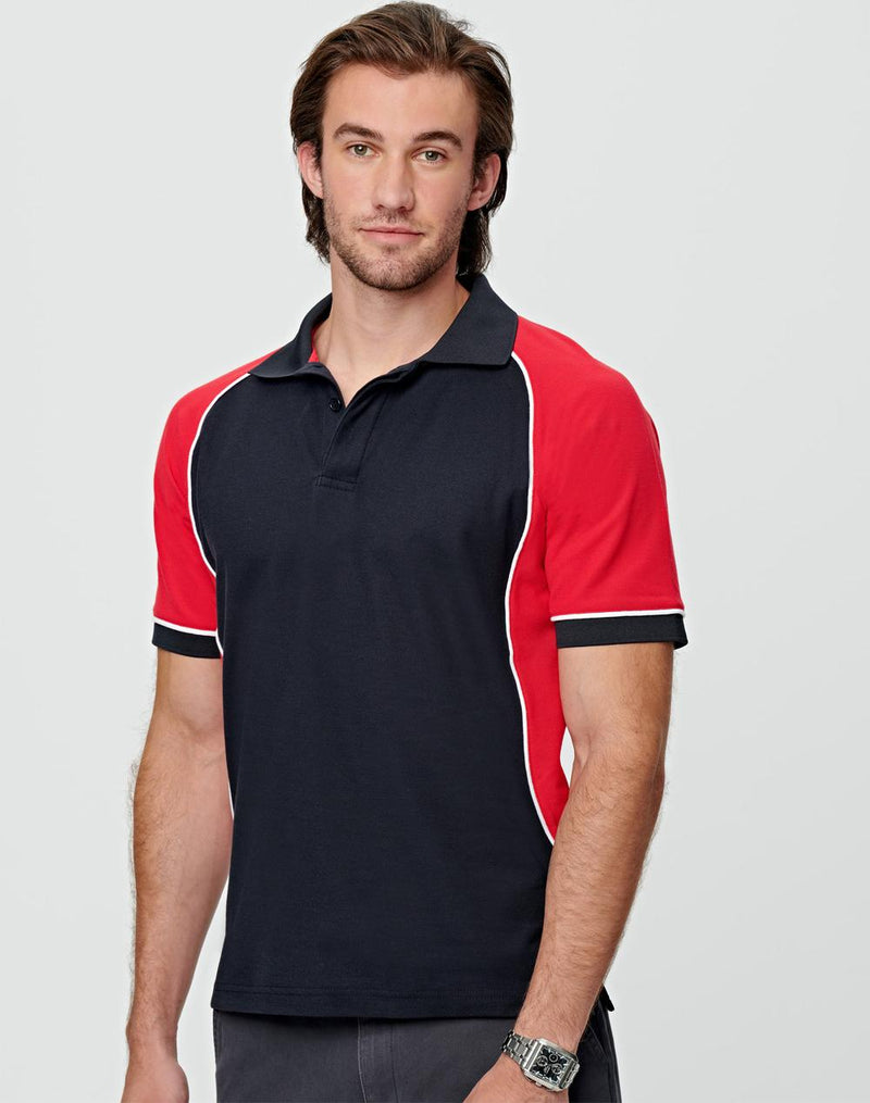 Men's TrueDry Tri-colour S/S Pique Polo | PS77