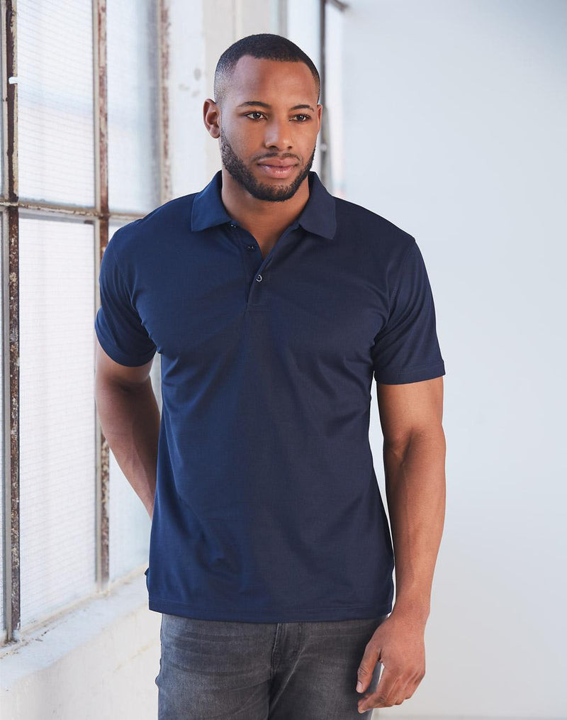 Men's Cooldry Pique Soild Colour S/S Polo | PS81