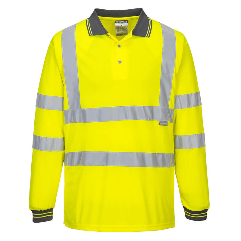 Hi-Vis Polo Shirt L/S | S277