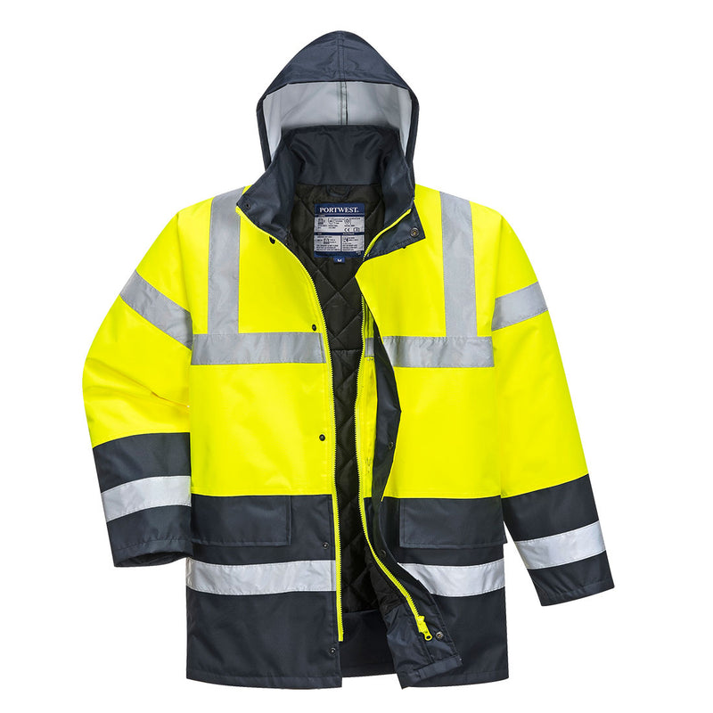 Hi-Vis Contrast Winter Traffic Jacket  | S466