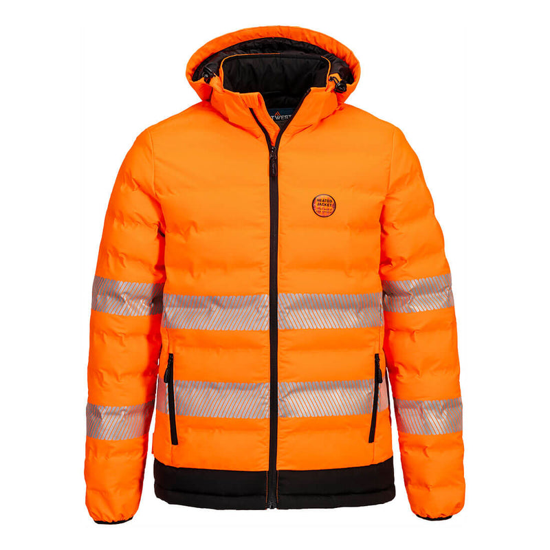 Hi-Vis Ultrasonic Heated Tunnel Jacket | S548