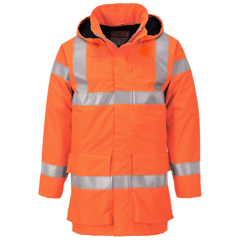 Bizflame Rain Hi-Vis Multi Light FR Jacket | S774