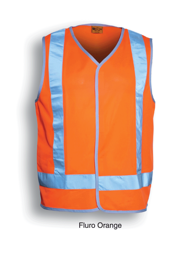 Hi-Vis Vest With Reflective Tape | SJ0322