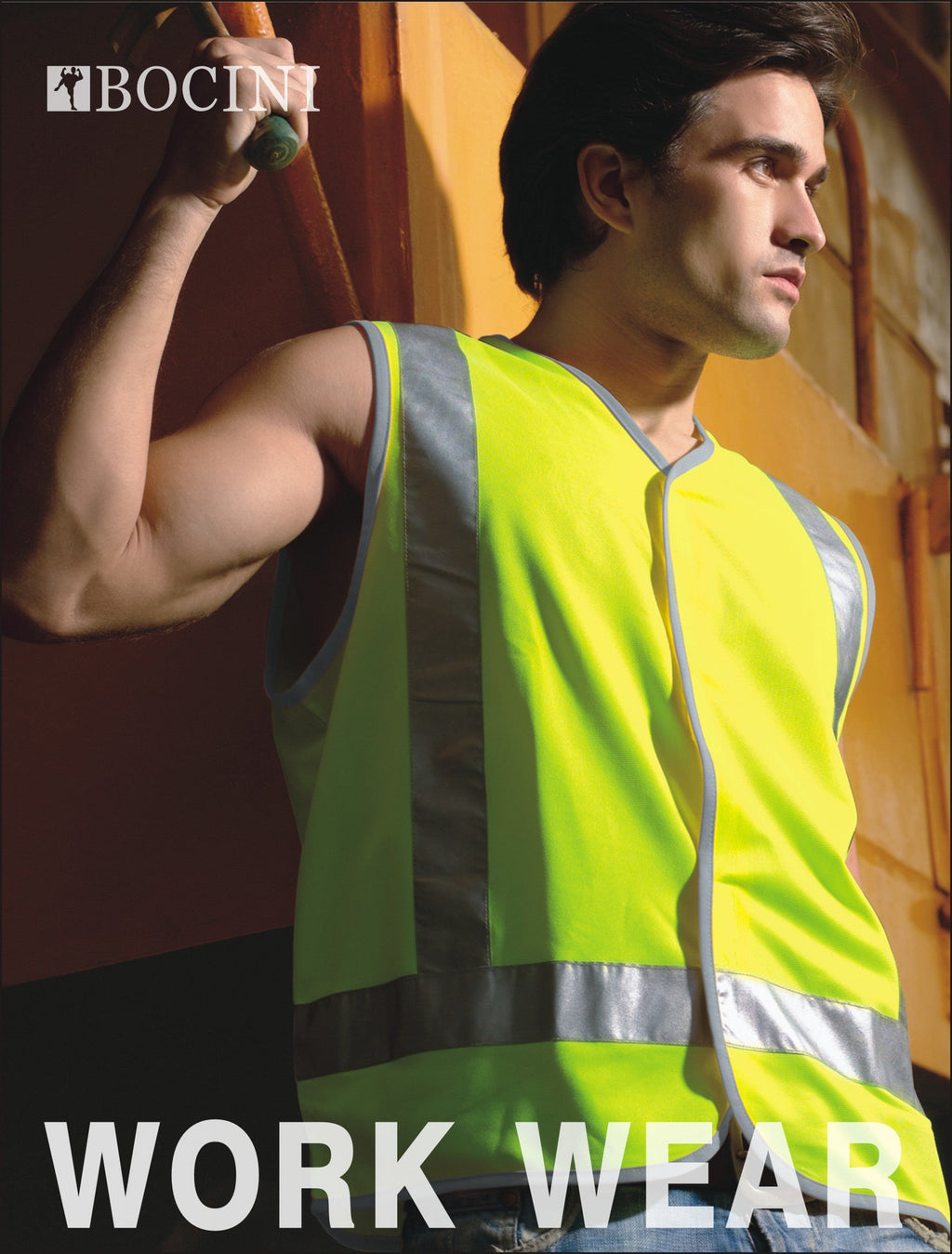 Hi-Vis Vest With Reflective Tape | SJ0322