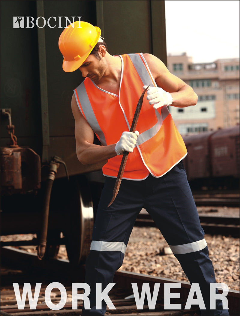 Hi-Vis Vest With Crossing Tape | SJ0323