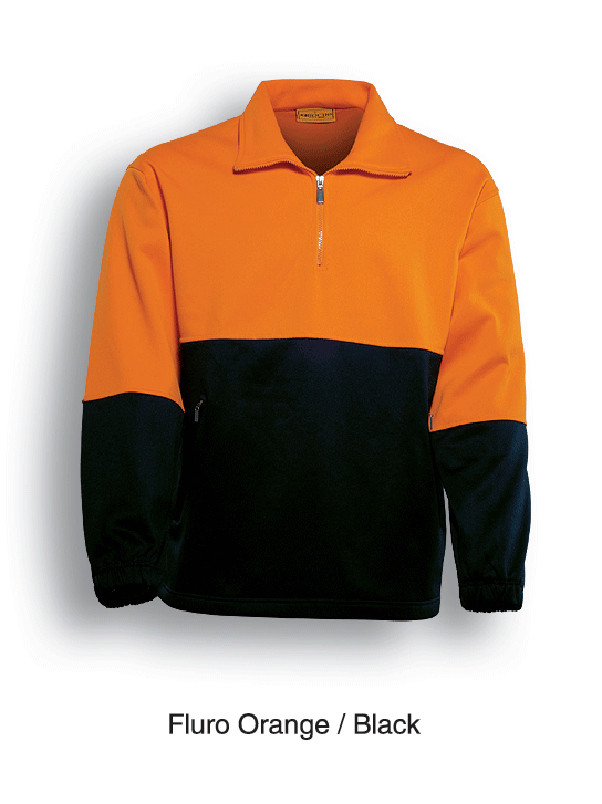 Hi-Vis 1/2 Zip Fleece | SJ0411