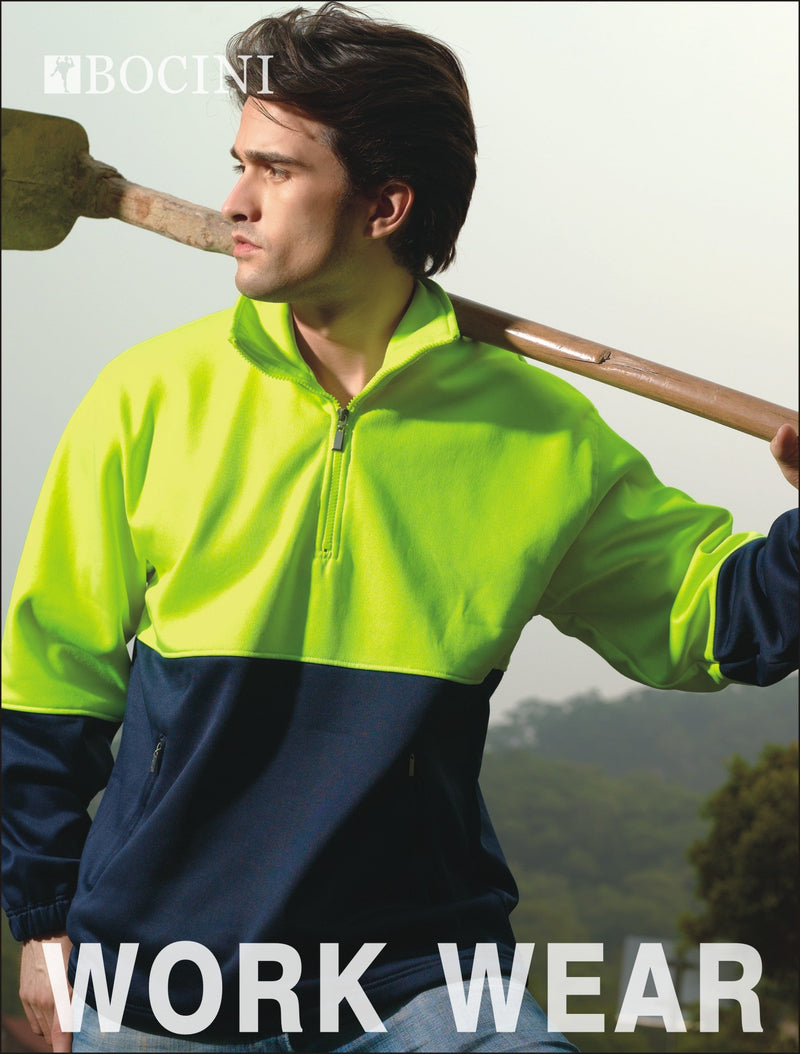 Hi-Vis 1/2 Zip Fleece | SJ0411