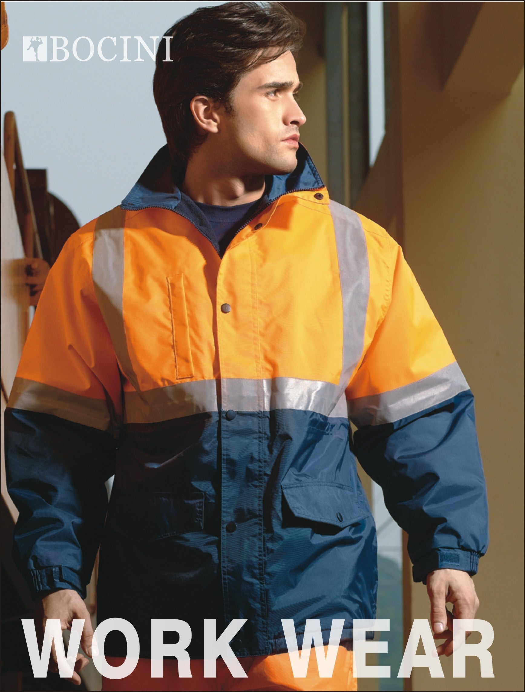 Hi-Vis Polar Fleece Lined Jacket With Tape | SJ0430