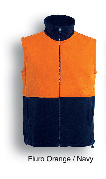 Hi-Vis Polar Fleece Vest | SJ0541