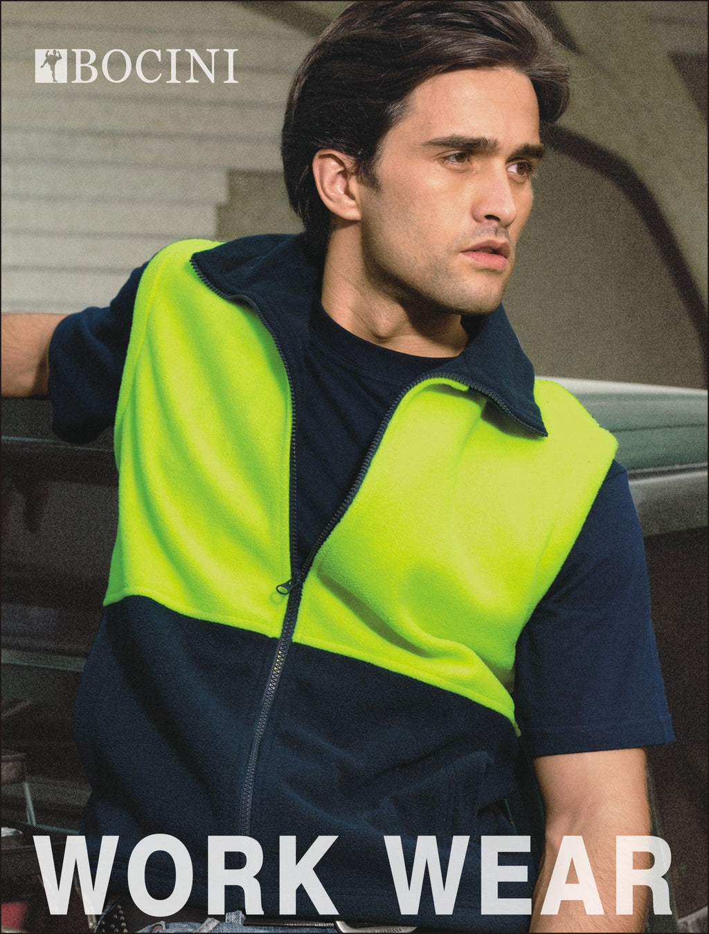 Hi-Vis Polar Fleece Vest | SJ0541