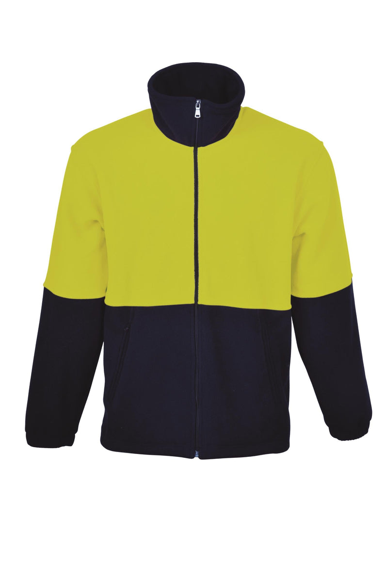 Hi-Vis Full Zip Polar Fleece | SJ1238