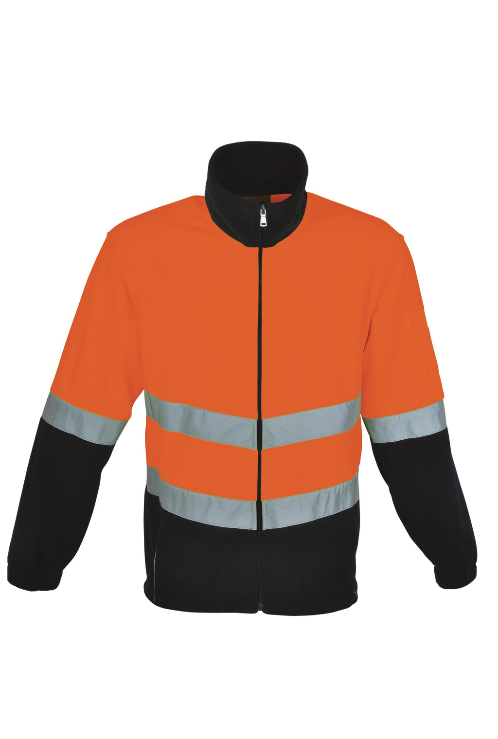 Hi-Vis Full Zip Polar Fleece With 3M Tape | SJ1239