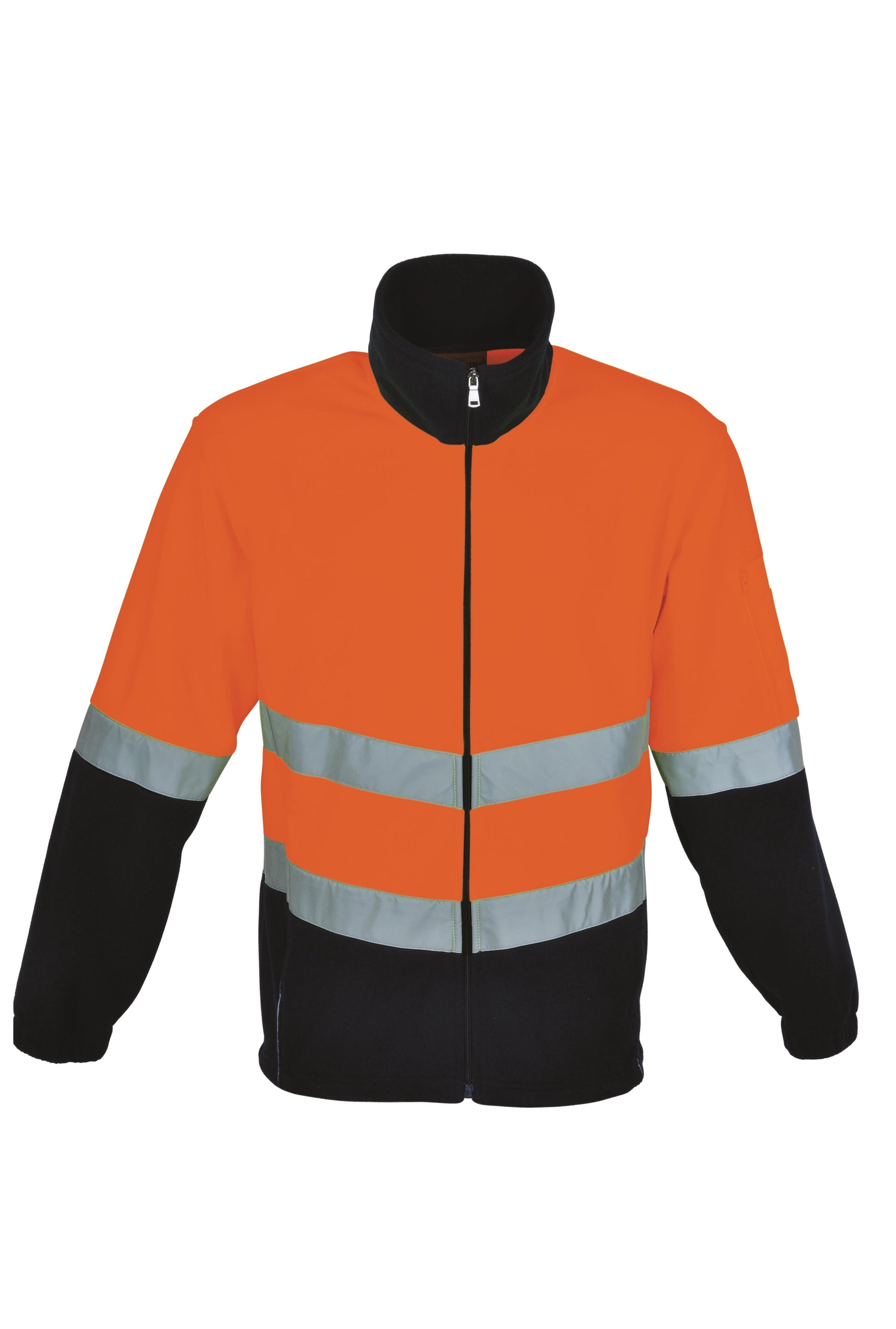 Hi-Vis Full Zip Polar Fleece With 3M Tape | SJ1239