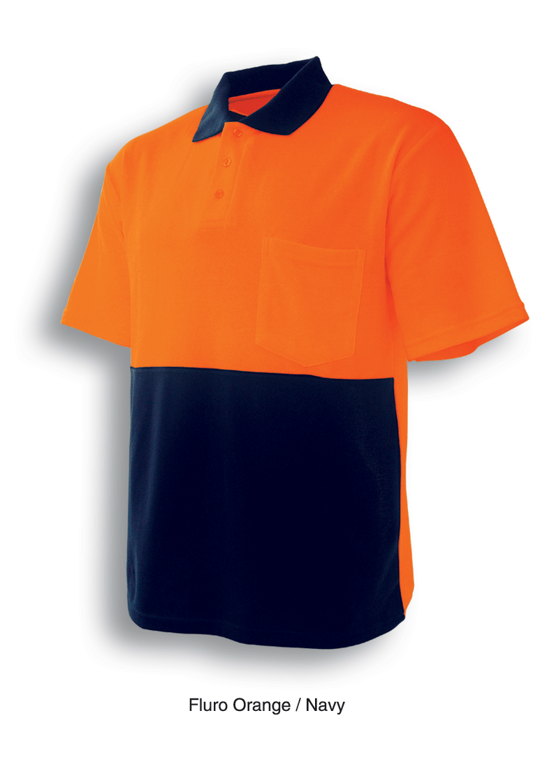 Hi-Vis Poly/Cotton Polo -Short Sleeve | SP0359