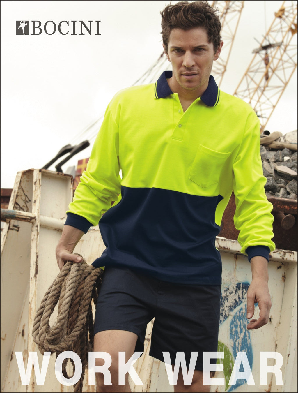 Hi-Vis Polyface/Cotton Back Polo -L/S | SP0536