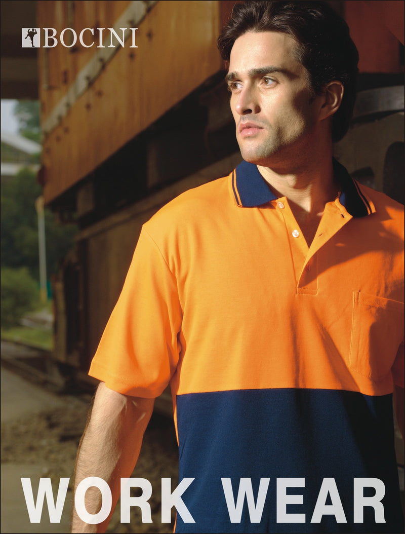 Hi-Vis Polyface/Cotton Back Polo -S/S | SP0538