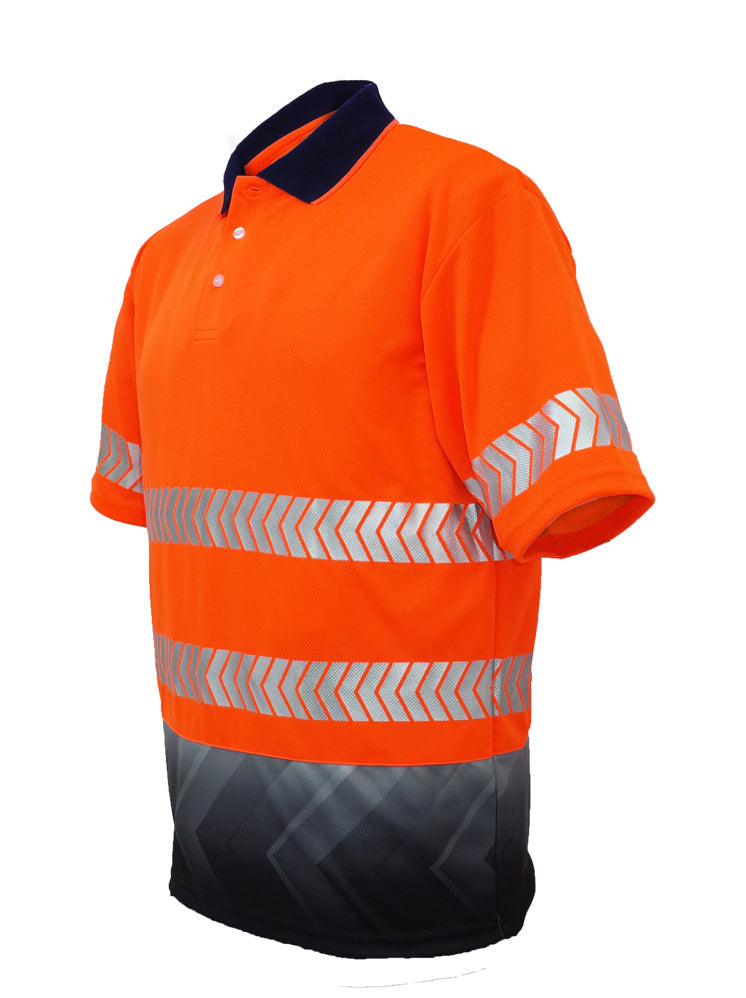 High-Vis S/S Sublimated Reflective Polo | SP0723